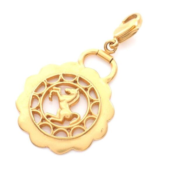 Pre Loved hermes Women metallic | gold Pendants - Picture 1 of 4
